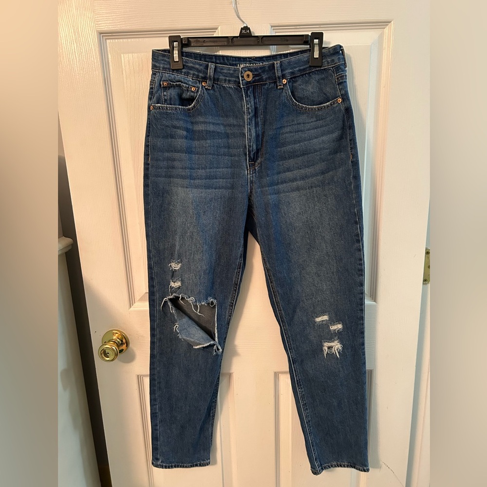 American Rag Ripped Denim Boyfriend Jeans